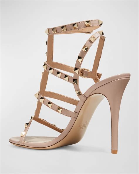 valentino rockstud high heel sandals